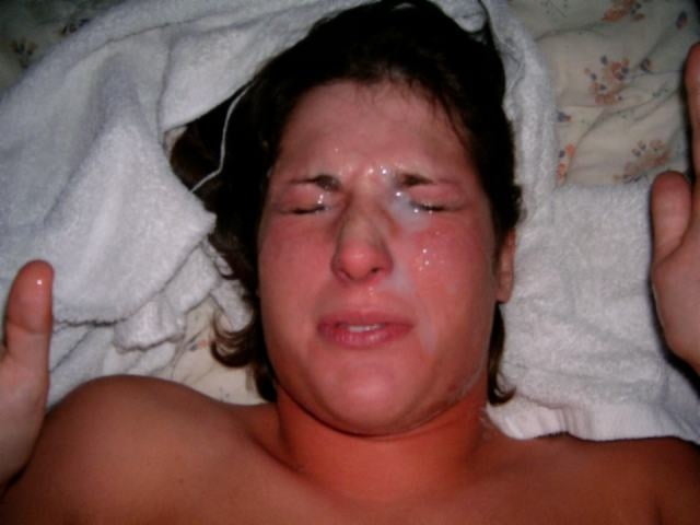 Sprayed in this MILFs Face #90781638