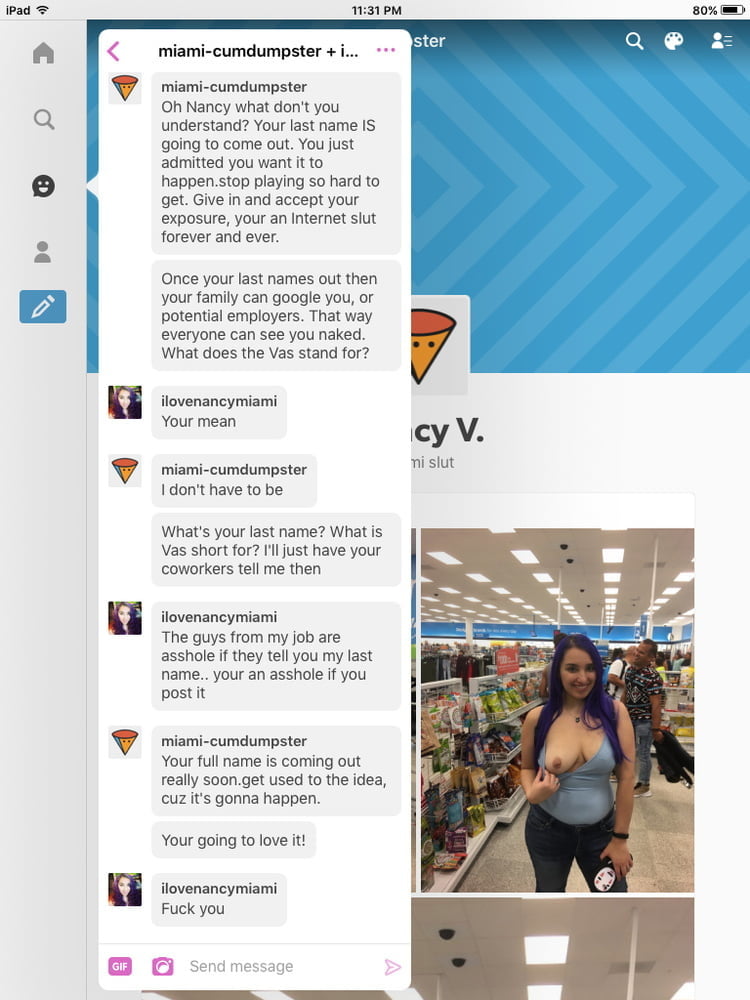 Exposed Webslut for Repost #79769620