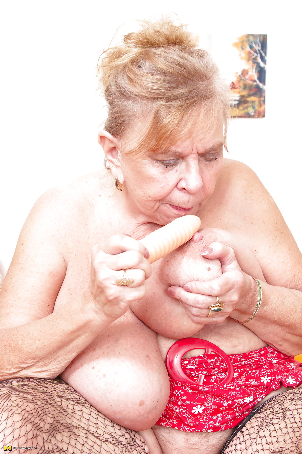 Old BBW granny with HUGE saggy tits PART 3 #106585440