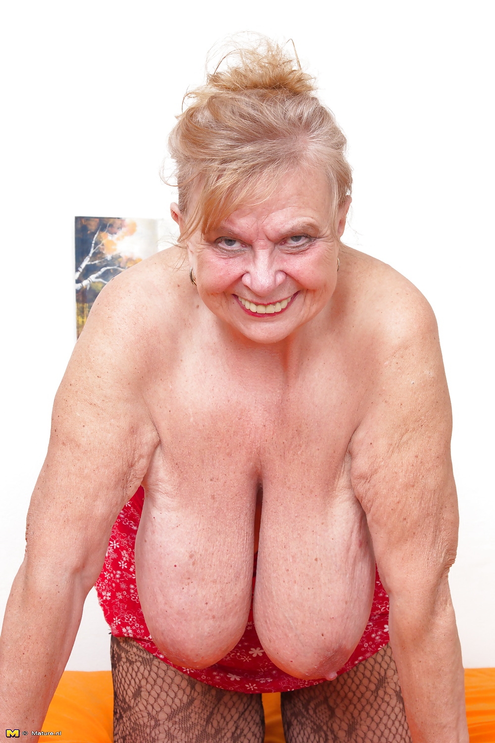 Old BBW granny with HUGE saggy tits PART 3 #106585499