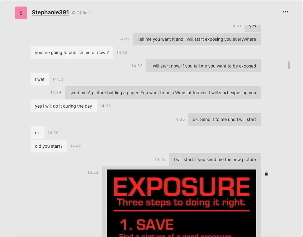 Exposed Webslut for Repost #79699169